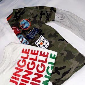 3/$12 Boys shirts lot of 2